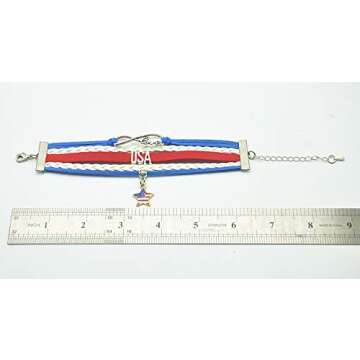 Shop HCChanshi USA Star Bracelet Jewelry for Patriotism!