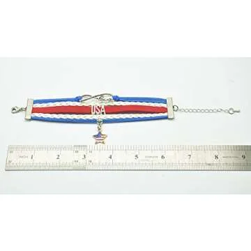 Shop HCChanshi USA Star Bracelet Jewelry for Patriotism!
