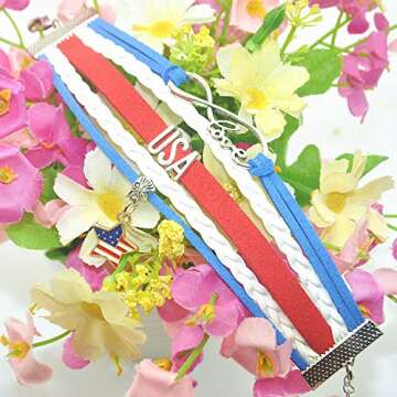 Shop HCChanshi USA Star Bracelet Jewelry for Patriotism!