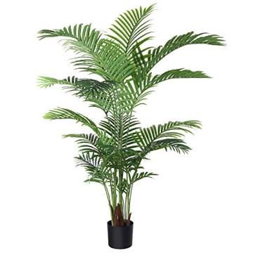 Fopamtri 5 Feet Artificial Areca Palm Tree in Pot