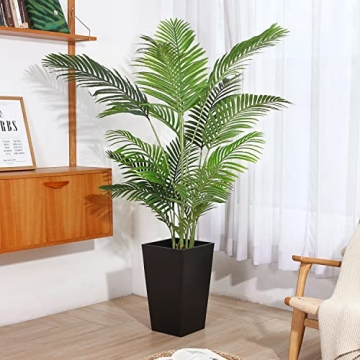 Fopamtri 5 Feet Artificial Areca Palm Tree in Pot