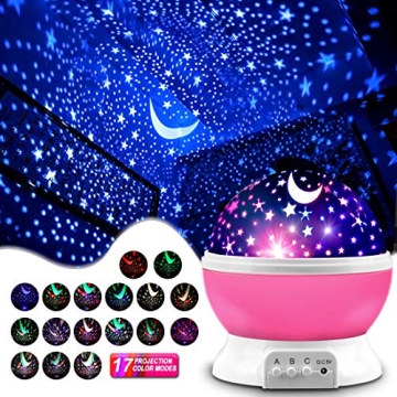 MOKOQI Star Projector Night Light for Kids