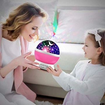 MOKOQI Star Projector Night Light for Kids