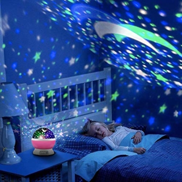 MOKOQI Star Projector Night Light for Kids