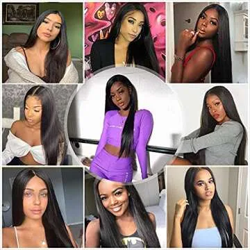 Buy Straight Lace Front Wig - Premium 9A Brazilian Hair, 16 Inch