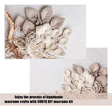 SUNTQ Macrame Cord 4-Strand Twisted (3mmx328feet) Cotton Rope for Handmade Plant Hanger, Wall Hanging Craft Making, Crafts, Knitting,Decorative Projects Color Cotton String (Olive Green, 3mm100m)