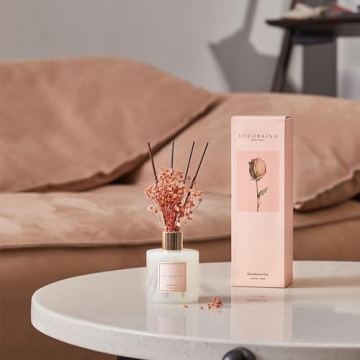 Cocorrína Sandalwood Rose Reed Diffuser for Home Decor
