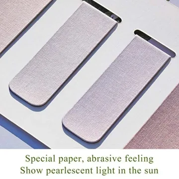 10 Assorted Magnetic Bookmarks for Students and Readers