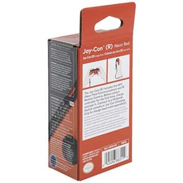 Nintendo Joy-Con Controllers Neon Red for Switch