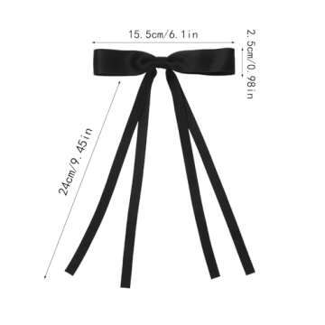 WORTL 16 PCS Hair Bows for Women,Hair Ribbon Hair Bows With Long Tail,Hair Bow Clips Hair Barrettes ...