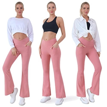 Cicendy Women’s Flare Leggings for Versatile Comfort