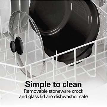 Hamilton Beach Stay or Go Slow Cooker - 6 Quart Black