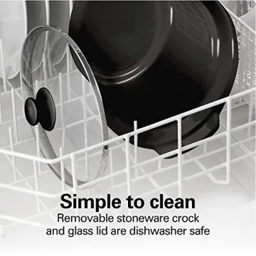 Hamilton Beach Stay or Go Slow Cooker - 6 Quart Black