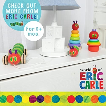 Eric Carle Wooden Caterpillar Rattle for Babies