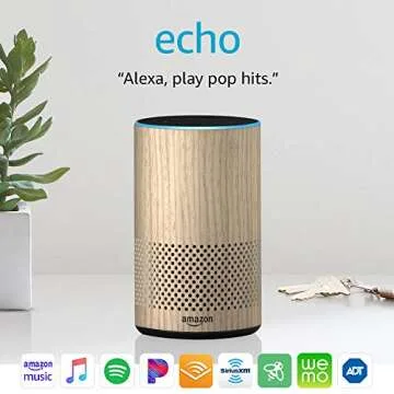 Echo 2nd Gen Smart Speaker with Alexa & Dolby Sound
