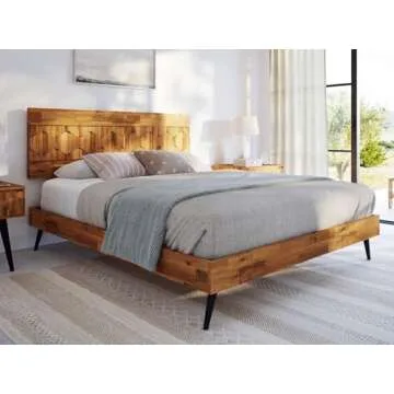 Bme Georgina Queen Bed Frame - Handcrafted Design & Durability