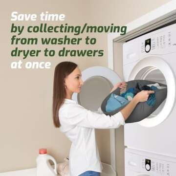 Laundry Turtle Collapsible Laundry Basket | Revolutionary Foldable Laundry Hamper | Innovative Laund...