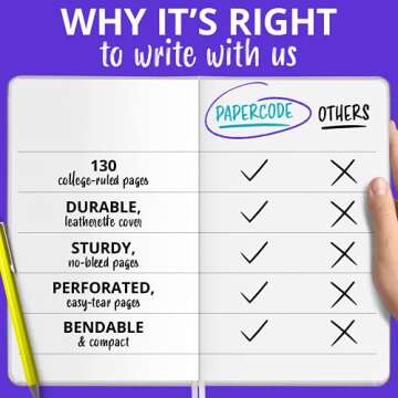 Papercode Lined Journal Notebooks (2 Pack) - Luxury Journals for Writing w/ 130 Pages, Soft Cover - Executive Notebooks for Work, Travel, College - Gray