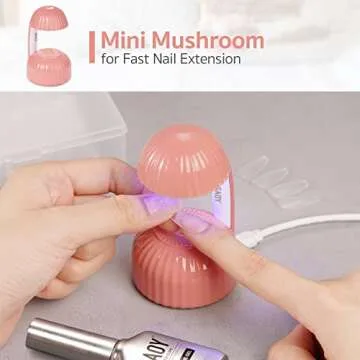 GAOY Mini UV Light for Gel Nails - Portable and Stylish