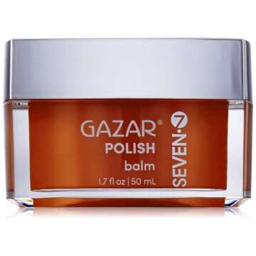 SEVEN GAZAR Polish Hair Gloss Treatment for Women & Men, Curly Hair Products Braid Balm Pomade & Cur...