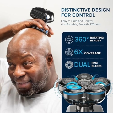 ApexWarrior Evolution Cordless Head Shaver for Bald Men