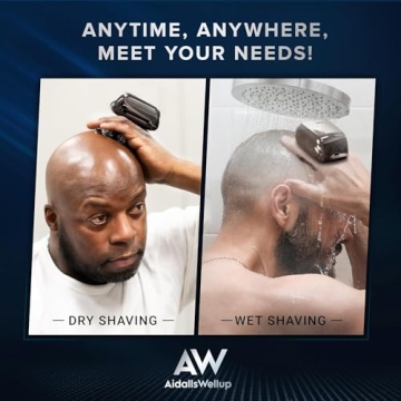ApexWarrior Evolution Cordless Head Shaver for Bald Men