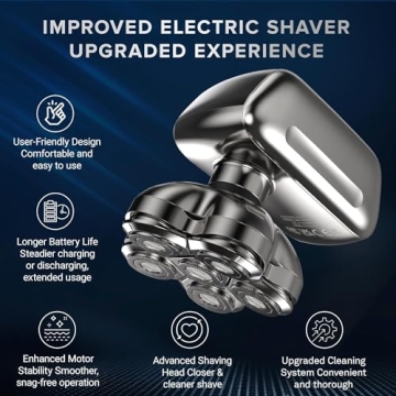ApexWarrior Evolution Cordless Head Shaver for Bald Men