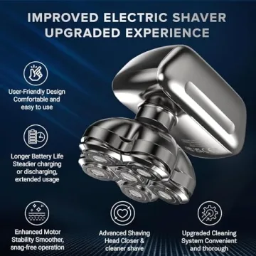 ApexWarrior Evolution Cordless Head Shaver for Bald Men