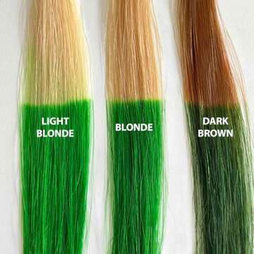 IROIRO Premium Natural Semi-Permanent Hair Color 350 Neon Green (8oz)