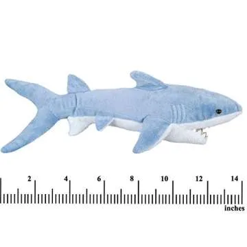 Bedwina Large Stuffed Shark Duo for Kids | 14" & 13"