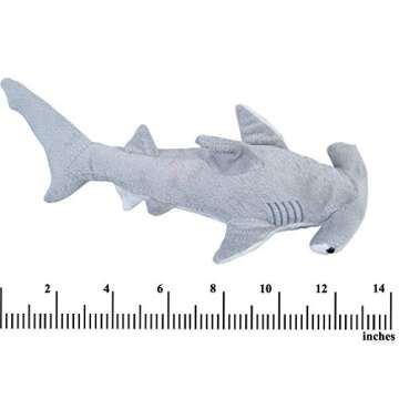 Bedwina Large Stuffed Shark Duo for Kids | 14" & 13"