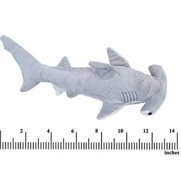Bedwina Large Stuffed Shark Duo for Kids | 14" & 13"