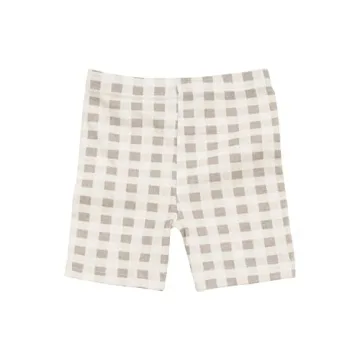 AVAUMA Baby Boys Girls Pajama Set 6M-7T Kids Toddler Snug fit Pattern Design Pjs Cotton Sleepwear (Check_Short L-Beige M)