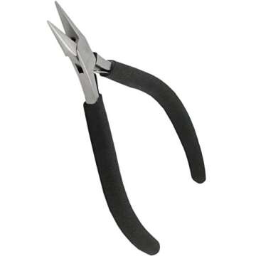 Beadalon Slim Chain Nose Pliers for Jewelry Making (2 Pack)