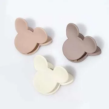 Cute Mouse Ear Claw Clips - Perfect for Everyday Style