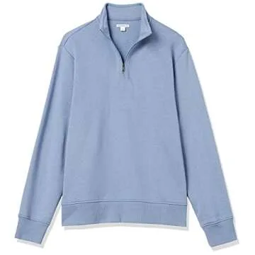 Amazon Essentials Men's Quarter-Zip Fleece Sweatshirt