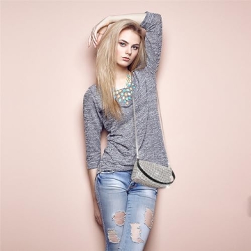 Stylish Rhinestone Evening Handbag for Parties and Weddings