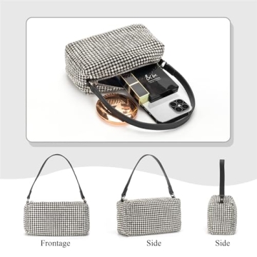 Stylish Rhinestone Evening Handbag for Parties and Weddings