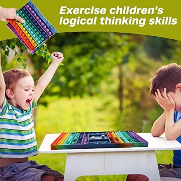 Pop It Toy Educational Board Game for Family Fun