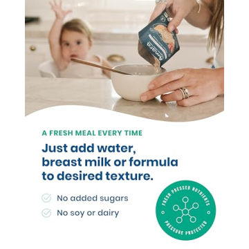 Amara Organic Baby Food Oats & Berries - Healthy Baby Cereal