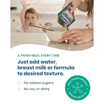 Amara Organic Baby Food Oats & Berries - Healthy Baby Cereal