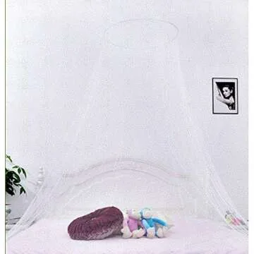 GOLF 1PCS Mosquito Nets, Insect Bug Protection Bed Canopy Elegant Lace Hanging Curtain, Ideal for Ho...