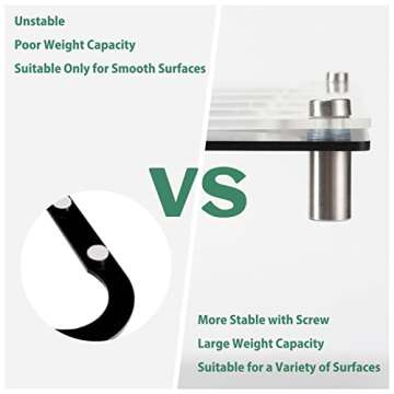 Pemtow Coffee Pod Holder Organizer Compatible With Nespresso Vertuo Capsules, Double-Deck Acrylic Vertuoline Pod Storage for Wall, Holds 30 Pods(Capsules Not Included)