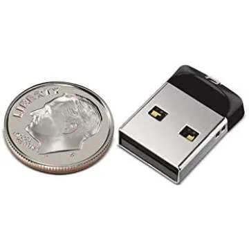 SanDisk 64GB Cruzer Fit USB Flash Drive for Secure Storage