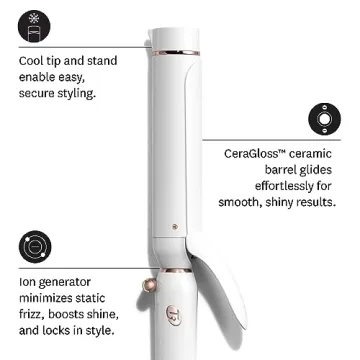 T3 Micro Curling Iron with Interchangeable Barrels for Perfect Curls