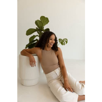 Almere High Neck Bodysuit - Sleeveless Stylish Shapewear