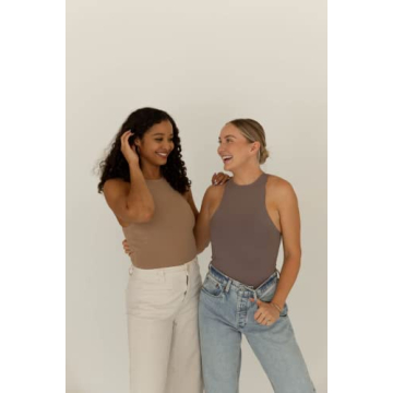 Almere High Neck Bodysuit - Sleeveless Stylish Shapewear