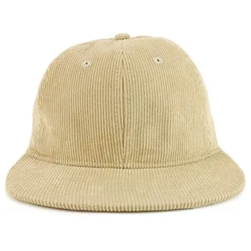 Stylish Cotton Corduroy Flatbill Cap for Everyday Use