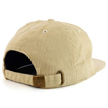 Stylish Cotton Corduroy Flatbill Cap for Everyday Use