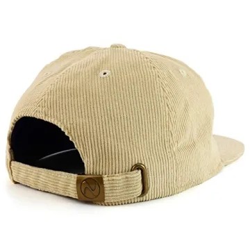 Stylish Cotton Corduroy Flatbill Cap for Everyday Use